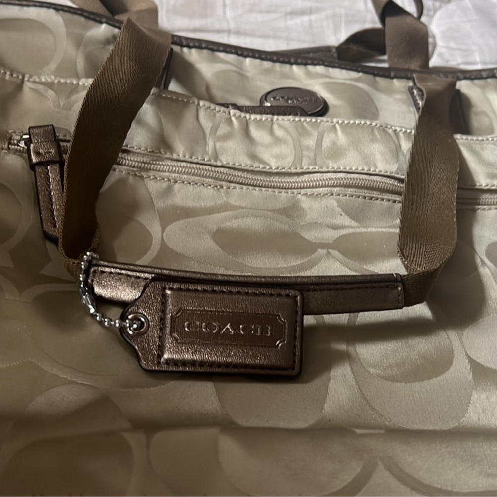 Coach Diaper Bag with Makeup Bag - Picture 4 of 4